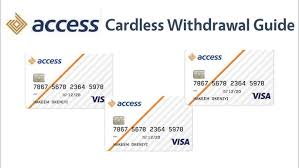 Access Bank Cardless Withdrawal